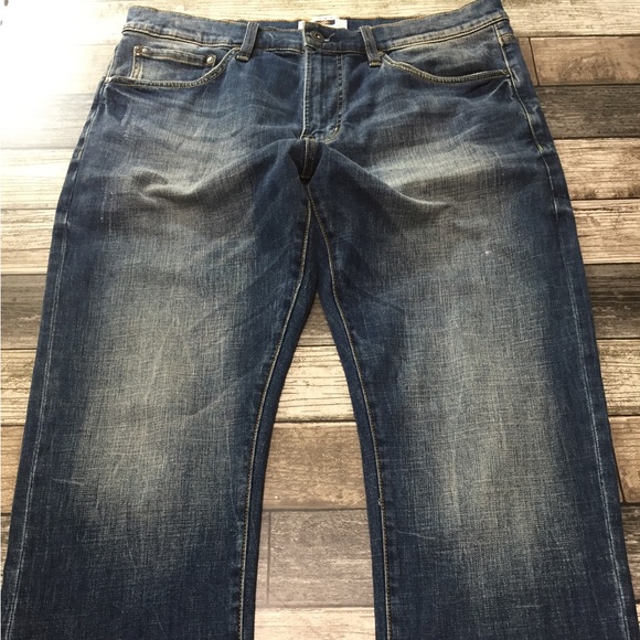 Joseph Abboud Slim Fit Jeans Men’s 34x32 Light Wash Blue Denim Stretch - Picture 5 of 12